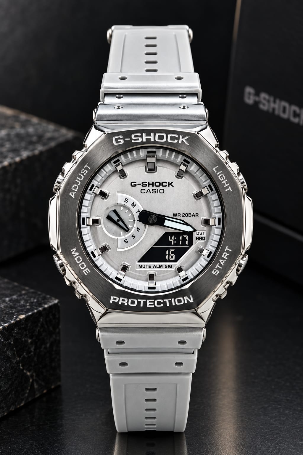 Gshock Full Silver