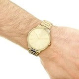 Armani Exchange - Gold Tone Men's Watch